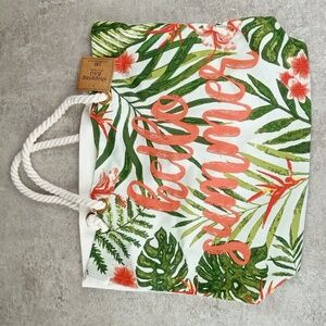 🍒 DII Hello Summer Shopping Tote Bag